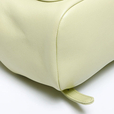 CHANEL Matelasse Lambskin Mini Chain Backpack Â· Daypack green WS12924