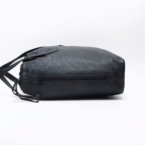 LOUIS VUITTON Monogram Helmet Bag RFID Tote Bag black WS12939