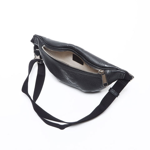 グッチ GUCCI レザー GG スモール ウエストバッグ ブラック WS12950