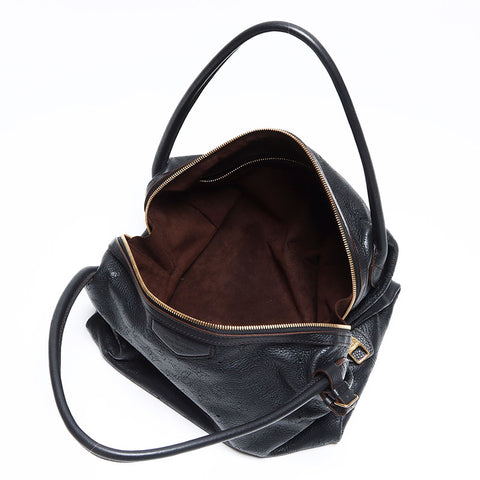 LOUIS VUITTON Galatea PM Mahia 2011 Shoulder Bag black WS12956