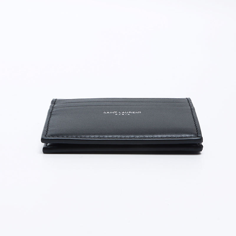 イヴ・サンローラン YVES SAINT LAURENT カードケース レザー