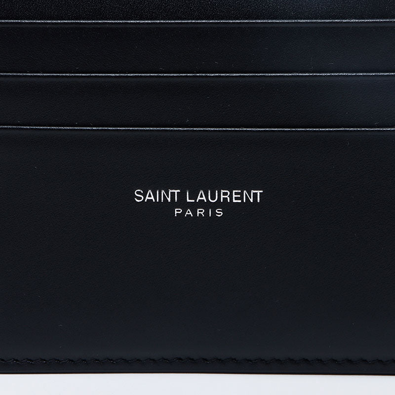 イヴ・サンローラン YVES SAINT LAURENT カードケース レザー