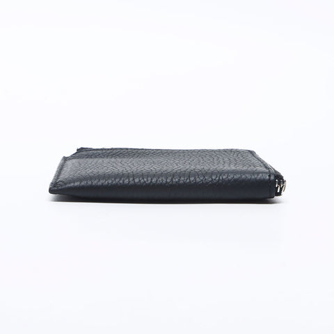 未使用保管品 Maison Margiela メゾンマルジェラ 4ステッチ ジップ アラウンド 折り財布 ブラック WS12964