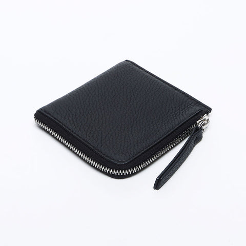 未使用保管品 Maison Margiela メゾンマルジェラ 4ステッチ ジップ アラウンド 折り財布 ブラック WS12964