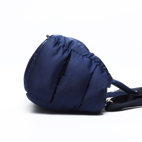 PRADA Nylon padded 2way Handbag Navy WS12971