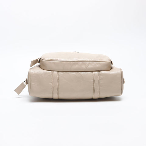 PRADA Nappa antique 2way with pouch Shoulder Bag beige WS12974