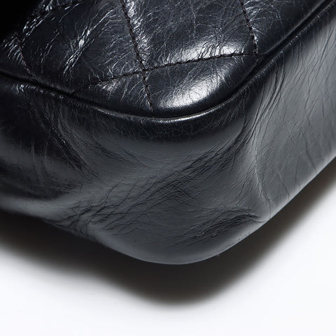 シャネル CHANEL チェーン レザー シルバー金具 20番台 2014-2015 ショルダーバッグ ブラック WS13005