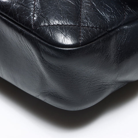 シャネル CHANEL チェーン レザー シルバー金具 20番台 2014-2015 ショルダーバッグ ブラック WS13005