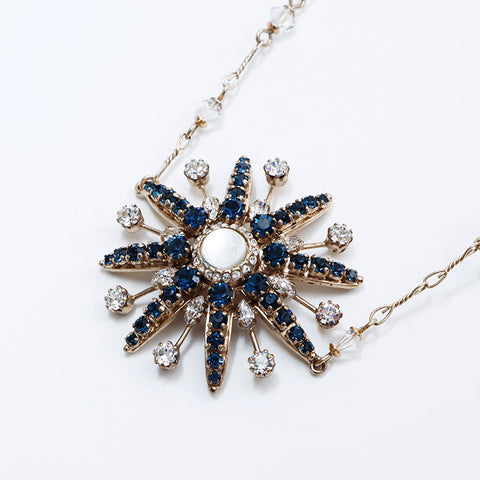 シャネル CHANEL 10C ラインストーン スター ロング 2010年 ネックレス ゴールド WS13031