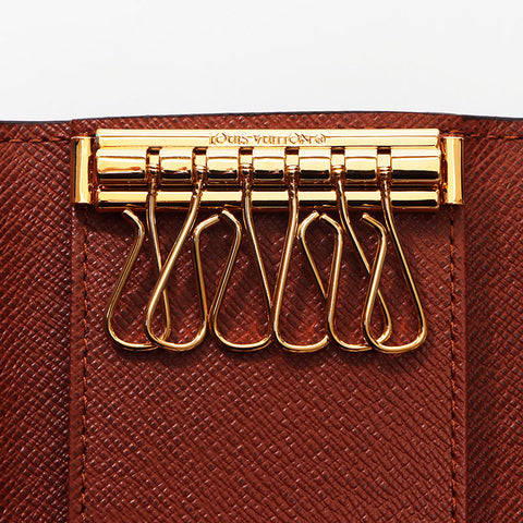 LOUIS VUITTON Monogram Multicles 6 RFID Key holder  Brown WS13032