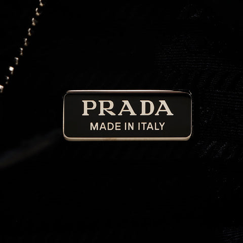 プラダ PRADA Re-Edition 2000 SPUGNA ホーボー ショルダーバッグ ネイビー WS13040