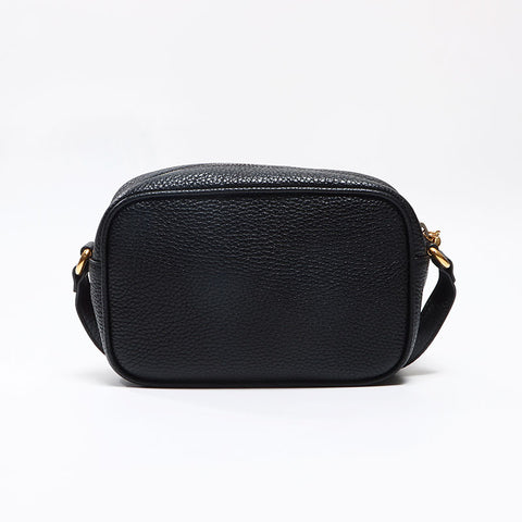 グッチ GUCCI ソーホー レザー フリンジ ミニ ショルダーバッグ ブラック WS13041