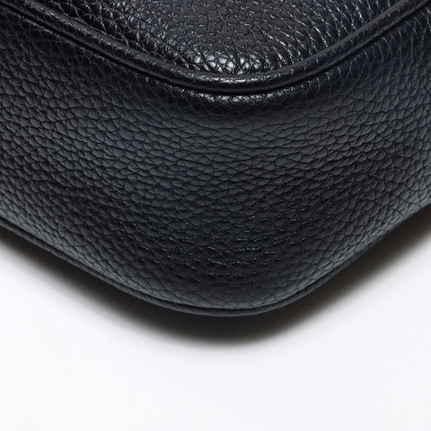 グッチ GUCCI ソーホー レザー フリンジ ミニ ショルダーバッグ ブラック WS13041