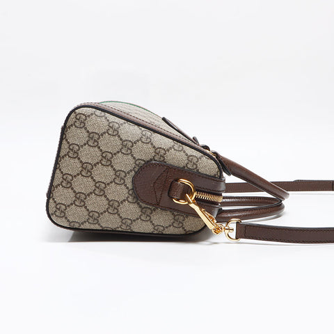 グッチ GUCCI オフィディア トップハンドルバッグ GGスプリーム ボストンバッグ ベージュ WS13042