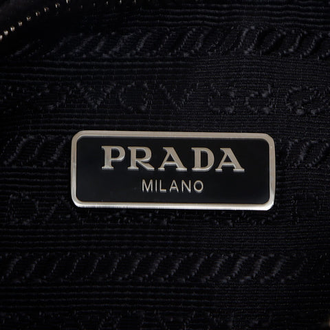 プラダ PRADA 三角ロゴタグ ナイロン Re-Edition 2005 2way ショルダーバッグ ブラック WS13046