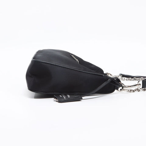 プラダ PRADA 三角ロゴタグ ナイロン Re-Edition 2005 2way ショルダーバッグ ブラック WS13046
