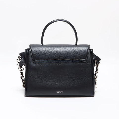 ヴェルサーチ VERSACE La Medusa ラ メドゥーサ レザー チェーン ショルダーバッグ ブラック WS13052