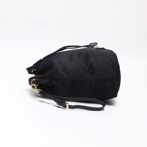 PRADA Nylon Handbag black WS13055
