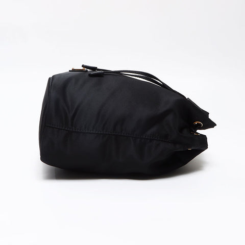 PRADA Nylon Handbag black WS13055