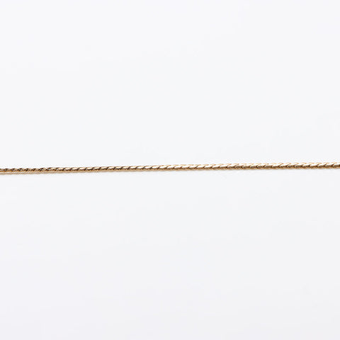 極美品 クリスチャンディオール Christian Dior CDロゴ チェーン ネックレス ゴールド WS13060