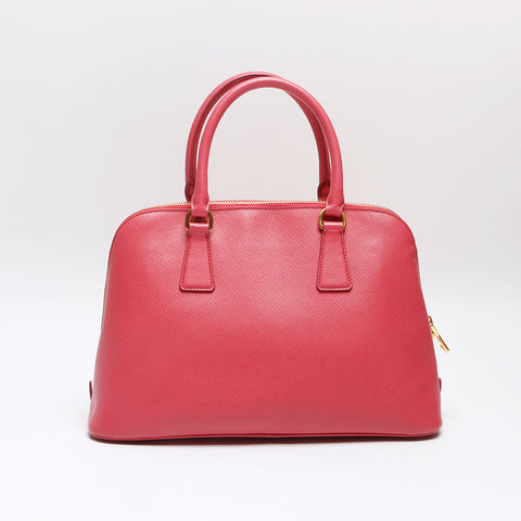 PRADA Saffiano 三角 2way 手提包 粉色 WS13079