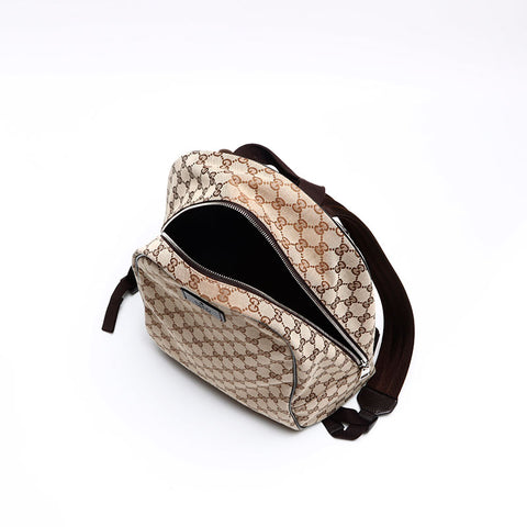 GUCCI GG canvas Backpack  Daypack beige WS13093