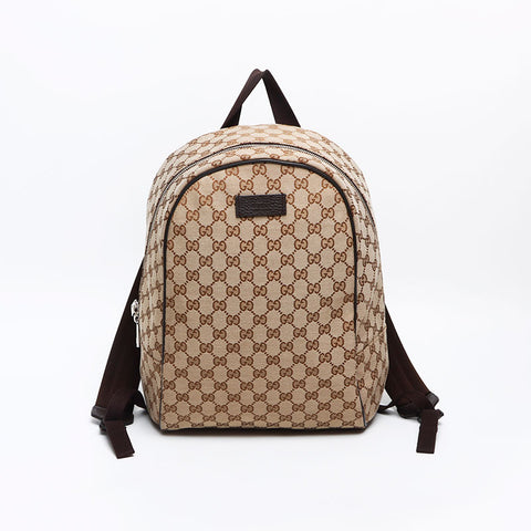 GUCCI GG canvas Backpack  Daypack beige WS13093