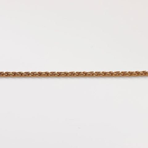 Christian Dior Logo rhinestone Necklace gold WS13116