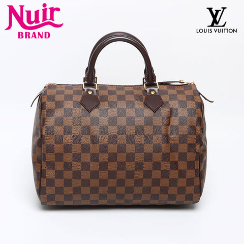 LOUIS VUITTON 2009 Damier Speedy 30 Boston bag Brown WS13129