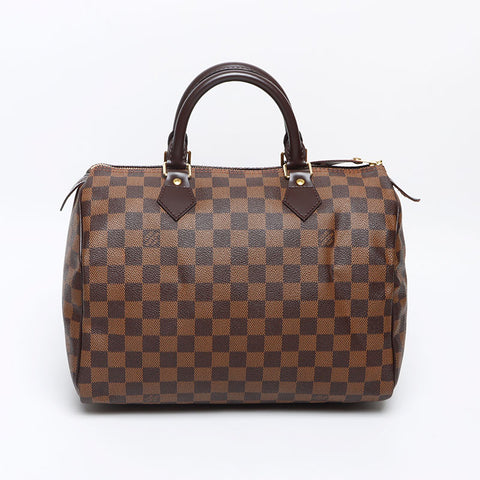 LOUIS VUITTON 2009 Damier Speedy 30 Boston bag Brown WS13129
