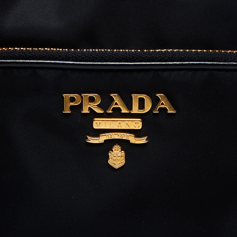 プラダ PRADA ナイロン ロゴ 2way 巾着 ヴェラ ショルダーバッグ  