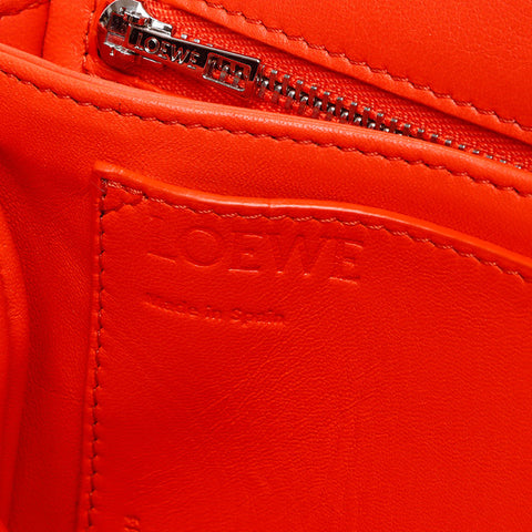 LOEWE Goya Puffer Nylon Anagram Shoulder Bag black WS13136