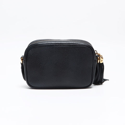 グッチ GUCCI ソーホー フリンジ レザー スモール ショルダーバッグ ブラック WS13140