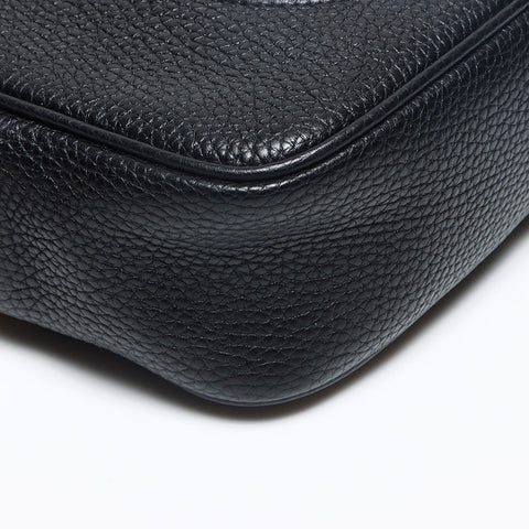 グッチ GUCCI ソーホー フリンジ レザー スモール ショルダーバッグ ブラック WS13140