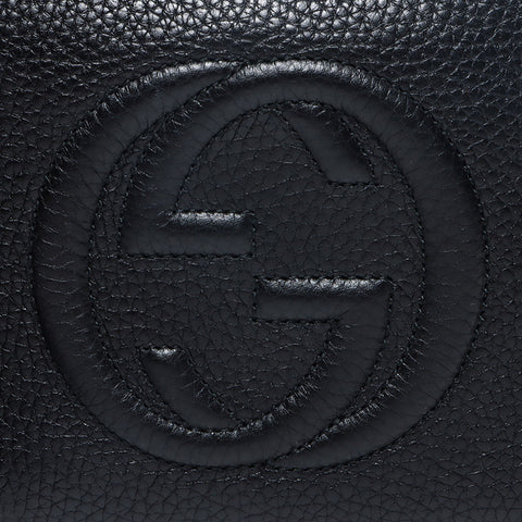 グッチ GUCCI ソーホー フリンジ レザー スモール ショルダーバッグ ブラック WS13140