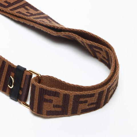 フェンディ FENDI ナノ バケット ボア バッグチャーム ショルダーバッグ ブラウン WS13141