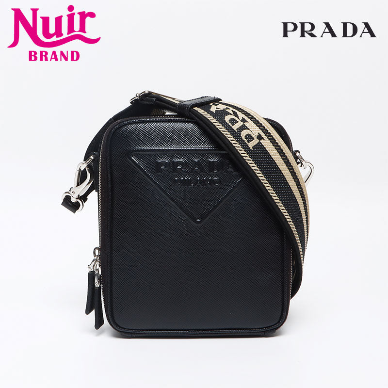 PRADA保存袋　　No.39 Prada White Leather New Look Shopping Tote Bag BR3906
