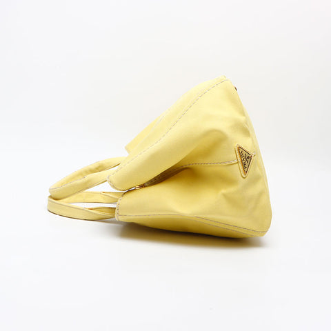 プラダ PRADA カナパ L ラージ トートバッグ イエロー WS13148