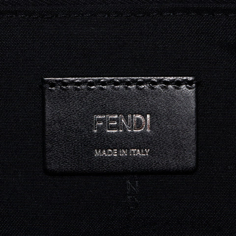 FENDI Diagonal Belt Bag Zucchino 7VA434 Shoulder Bag gray WS13149