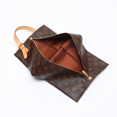 LOUIS VUITTON 2019 USSU A SOURIE Shoe Case Monogram Handbag Brown WS13154