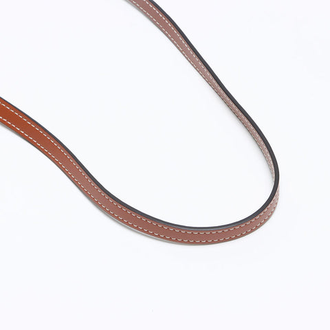 CELINE Triomphe Smartphone Case Phone Pouch Shoulder Bag Brown WS13156