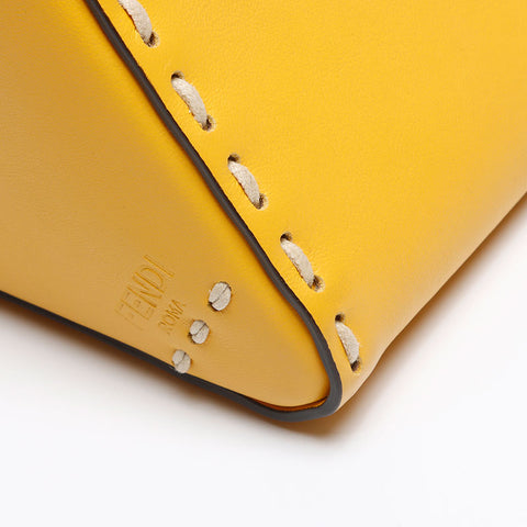 フェンディ FENDI トライアングル セレリア ショルダーバッグ イエロー WS13163