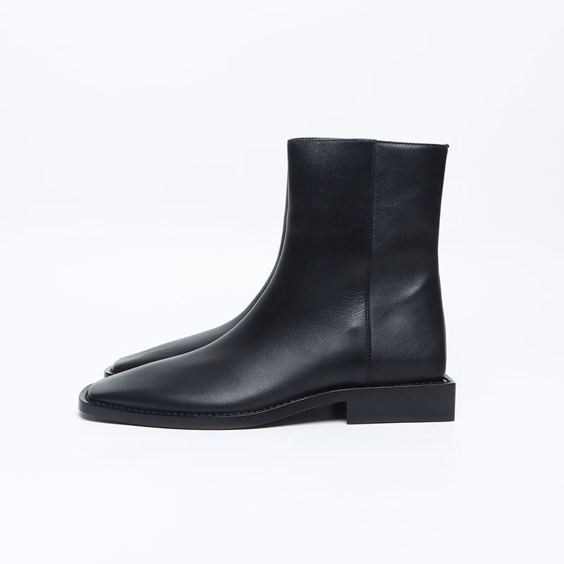 バレンシアガ BALENCIAGA BBロゴ サイドジップ レザー Size:38.5 バレンシアガ BALENCIAGA BBロゴ サイドジップ レザー Size:38.5