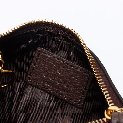 GUCCI GG Supreme Ophidia Key holder  beige WS13172