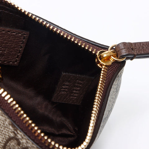 GUCCI GG Supreme Ophidia Key holder  beige WS13172