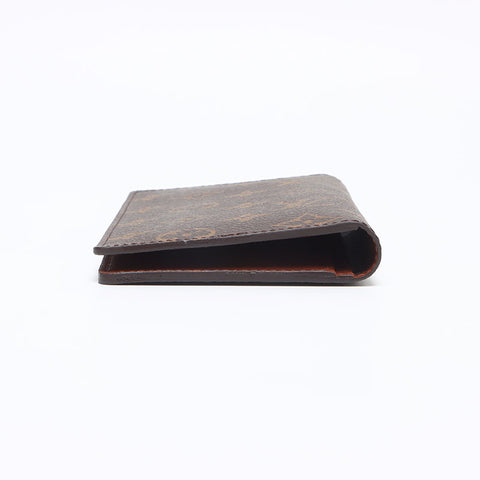 LOUIS VUITTON Monogram Porte Valeur Cartes Credit 2011 Bifold Wallet Brown WS13180
