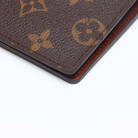 ルイ・ヴィトン LOUIS VUITTON モノグラム ポルト バルール・カルト クレディ 2011年 二つ折り財布 ブラウン WS13180