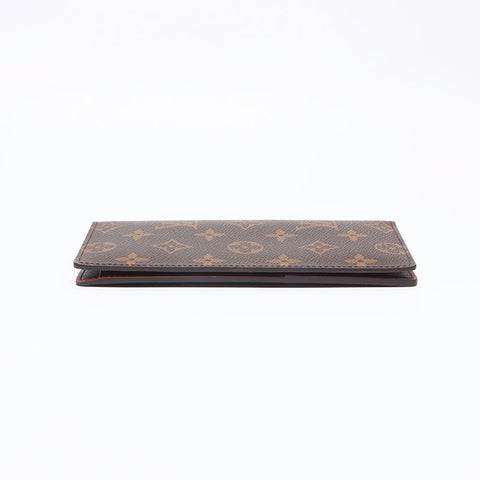ルイ・ヴィトン LOUIS VUITTON モノグラム ポルト バルール・カルト クレディ 2011年 二つ折り財布 ブラウン WS13180