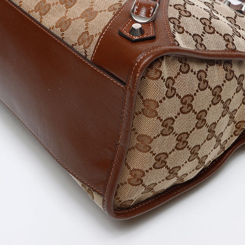 グッチ GUCCI ×BALENCIAGA バレンシアガ GGキャンバス ネオ クラシック シティ ショルダーバッグ ブラウン WS13181