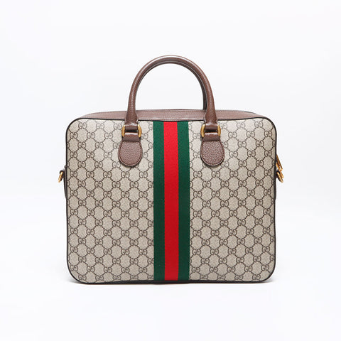 グッチ GUCCI オフィディア GGスプリーム ショルダーバッグ ブラウン WS13182